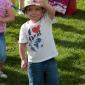 Michael Weber playing with bubbles at the Colorado Irish Festival