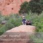Michael Weber and John Miller in Garden of the Gods Park in Colorado Springs, CO