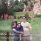 Elly, Chris, and Michael Weber in Garden of the Gods Park in Colorado Springs, CO