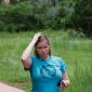 Julia Miller in Garden of the Gods Park in Colorado Springs, CO