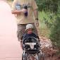 Chris and Michael Weber in Garden of the Gods Park in Colorado Springs, CO
