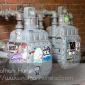 Two gas meters off the Pearl Street Mall in Boulder, CO