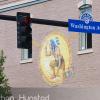A mural on a building in Golden, CO