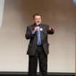 Representative Tom Rukavina, candidate for governor, speaks to t