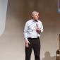 Representative Paul Thissen, also running for governor, addresse