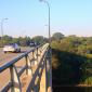 The Franklin Avenue Bridge over the Mississippi River.