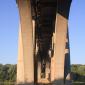 The Franklin Avenue Bridge over the Mississippi River.