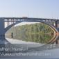 The Franklin Avenue Bridge over the Mississippi River.
