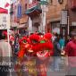 A dragon parade during the Autumn Festival in Chinatown in Phila