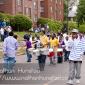 A marching band performs at Grand Old Day on 7 June 2009