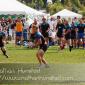 Rugby players at Irish Fest