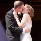 The bride and groom: Marissa McClure and Kurt Fisher.