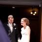 The bride and groom: Marissa McClure and Kurt Fisher.