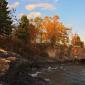 Trees on Lake Superior
