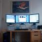 My computer and desk