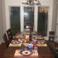 The dinner table