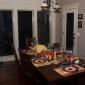 The dinner table, almost ready