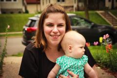 Sonja at nine months