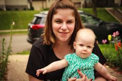 Sonja at nine months