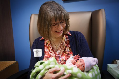 Sonja meets her Nana Nancy