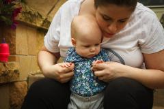 Sonja at eight months