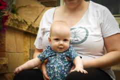 Sonja at eight months