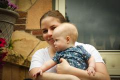 Sonja at eight months