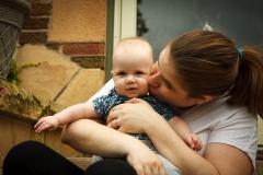 Sonja at eight months