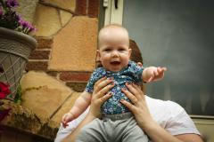 Sonja at eight months