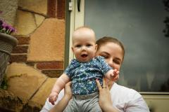 Sonja at eight months